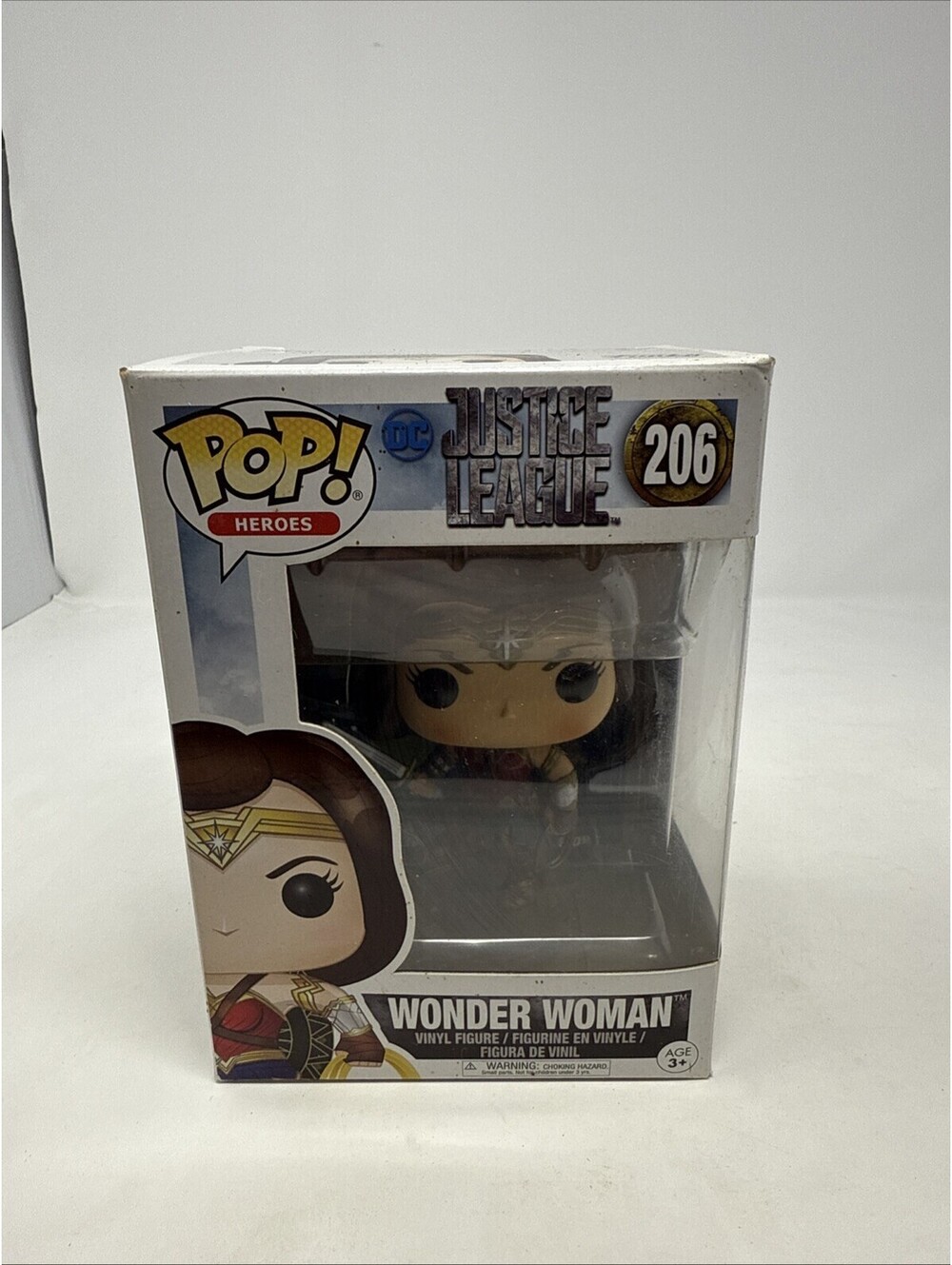 Funko Pop! Vinyl: DC Universe - Wonder Woman #206 Damaged Box